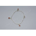 Zilveren Bedelarmband Aardbei